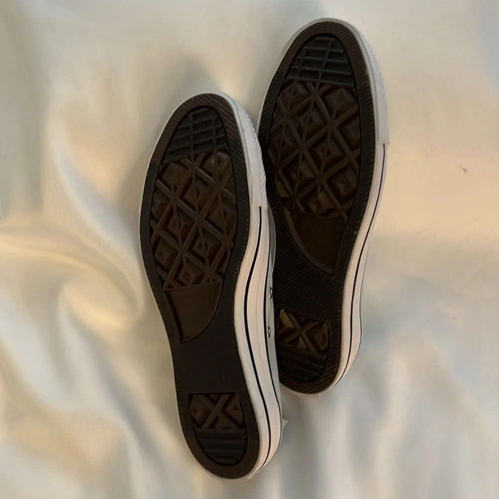 Classic Converse Light Aqua Canvas Sneakers. NWOT - Picture 6 of 6